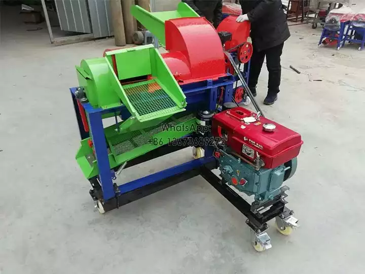 Multifunctional corn thresher machine