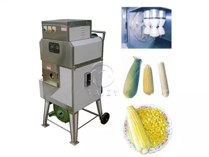 Máquina descascadora de milho doce para venda
