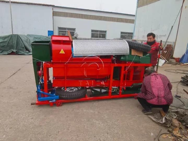 Multi large grain thresher