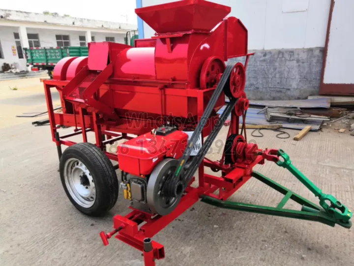 Taizy Maize Thresher Machine In Ghana 3 Large capacity corn sheller machine