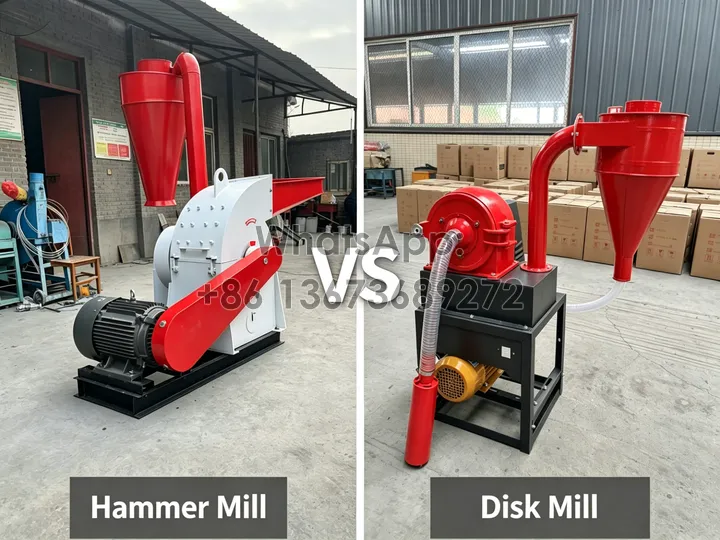 Hammer mill vs disk mill
