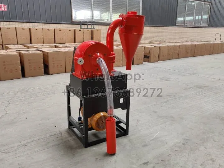Disk mill for corn grinding